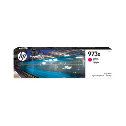 HP 973X - Alto rendimiento - magenta - original - PageWide - cartucho