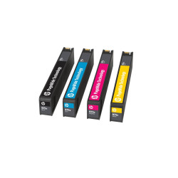 HP 973X - Alto rendimiento - amarillo - original - PageWide - cartucho