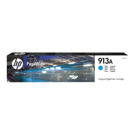 HP 913A - Cián - original - PageWide - cartucho de tinta - para PageWi