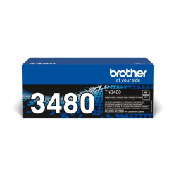 Tóner Original Brother TN-3480 Alta Capacidad/ Negro