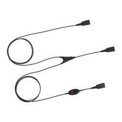 Qd Supervisor Cord Or /Y Cord With Mute Button Included | APLIUM