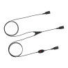 Qd Supervisor Cord Or /Y Cord With Mute Button Included | APLIUM