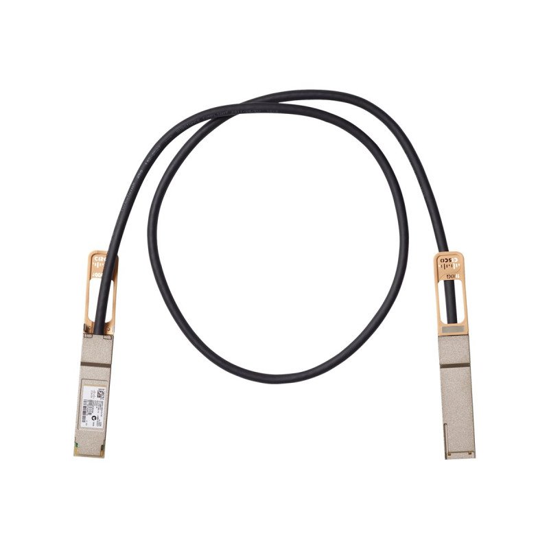Cisco Copper Cable - Cable de conexión directa 100GBase - QSFP (M) a Q