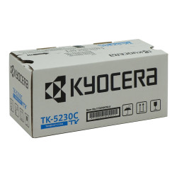 Kyocera TK 5230C - Cián - original - cartucho de tóner - para ECOSYS M