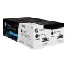 HP 201X - Paquete de 2 - Alto rendimiento - negro - original - LaserJe