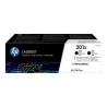 HP 201X - Paquete de 2 - Alto rendimiento - negro - original - LaserJe
