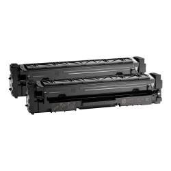 HP 201X - Paquete de 2 - Alto rendimiento - negro - original - LaserJe