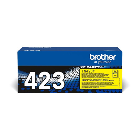 Tóner Original Brother TN-423Y Alta Capacidad/ Amarillo