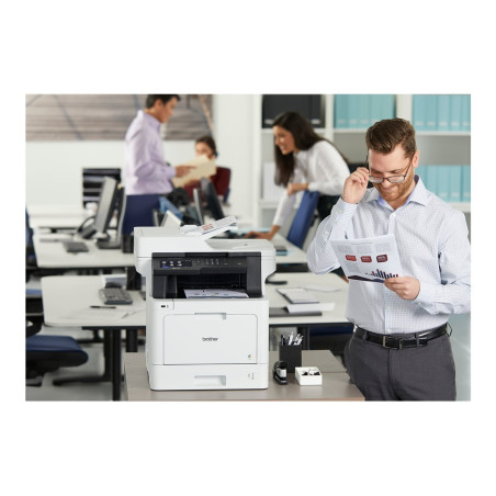 Brother MFC-L8900CDW - Impresora multifunción - color - laser - 215.9