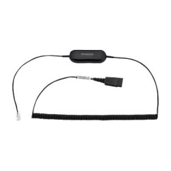 Jabra GN1218 AC Attenuation - Cable para auriculares - Desconexión ráp