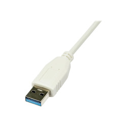 Adaptador De Red Ethernet USB 3.0 Gigabit Nic RJ45 Blanco | APLIUM