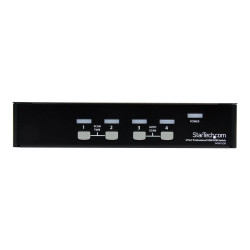 StarTech.com Conmutador Switch Profesional KVM 4 Puertos Vídeo VGA - U