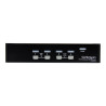 StarTech.com Conmutador Switch Profesional KVM 4 Puertos Vídeo VGA - U