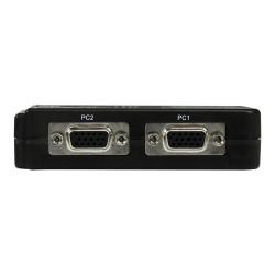StarTech.com Juego Conmutador KVM 2 puertos todo incluido - USB - Audi