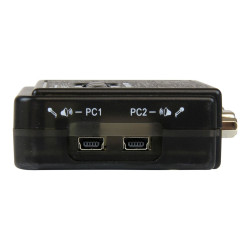 StarTech.com Juego Conmutador KVM 2 puertos todo incluido - USB - Audi