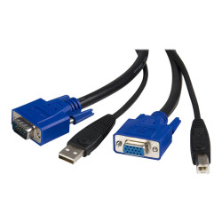 Cable Kvm 18M 2 En 1 VGA USB Switch Cable | APLIUM