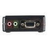 StarTech.com Juego de Conmutador Switch KVM 4 Puertos Vídeo VGA USB 2.