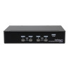 StarTech.com Conmutador Switch KVM 4 puertos Vídeo DisplayPort DP Hub