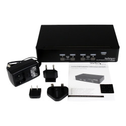 StarTech.com Conmutador Switch KVM 4 puertos Vídeo DisplayPort DP Hub