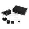 StarTech.com Conmutador Switch KVM - 2 puertos - USB 2.0 - Audio y Vid