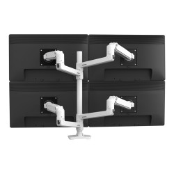 Ergotron LX - Kit de montaje (brazo apilable doble, poste elevado) - p