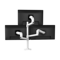 Ergotron LX - Kit de montaje (brazo apilable doble, poste elevado) - p