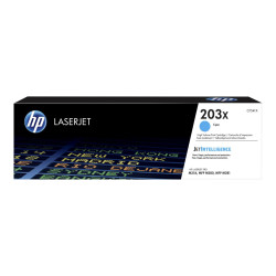 HP 203X - Alto rendimiento - cián - original - LaserJet - cartucho de