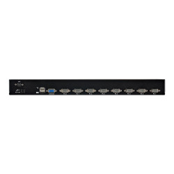 StarTech.com 8 Port 1U Rackmount USB KVM Switch Kit with OSD and Cable