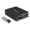 Startech Conversor Compacto de Medios Ethernet Gigabit a Fibra Multimo