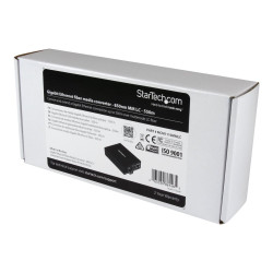 Startech Conversor Compacto de Medios Ethernet Gigabit a Fibra Multimo