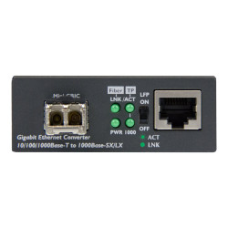 Startech Conversor Compacto de Medios Ethernet Gigabit a Fibra Multimo