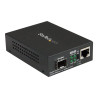 Startech Conversor de Medios Ethernet Gigabit a Fibra con SFP abierto
