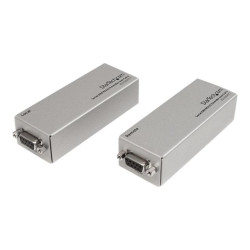 StarTech.com Extensor de 1 Puerto Serie Serial RS232 DB9 por Cable Cat