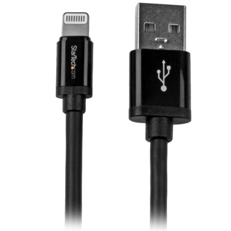 2m Black 8-pin Lightning to USB Cable