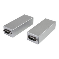 StarTech.com Extensor de 1 Puerto Serie Serial RS232 DB9 por Cable Cat