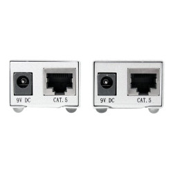 StarTech.com Extensor de 1 Puerto Serie Serial RS232 DB9 por Cable Cat