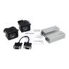 StarTech.com Extensor de 1 Puerto Serie Serial RS232 DB9 por Cable Cat