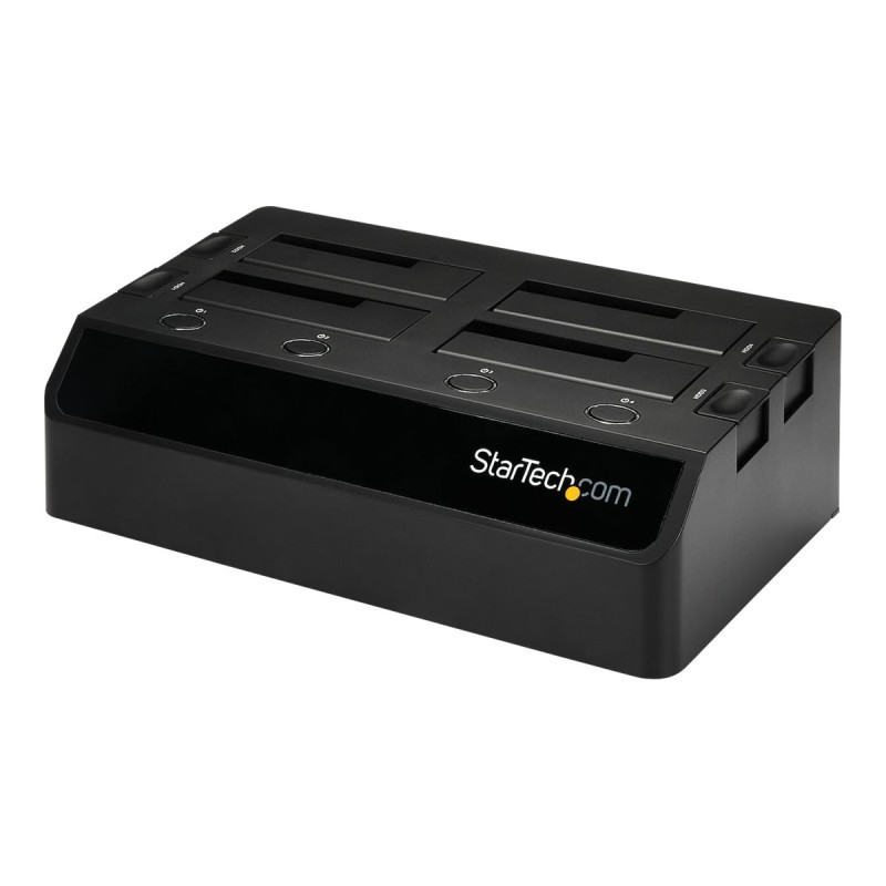 StarTech.com 4-Bay USB 3.0 to SATA Hard Drive Docking Station, USB Har
