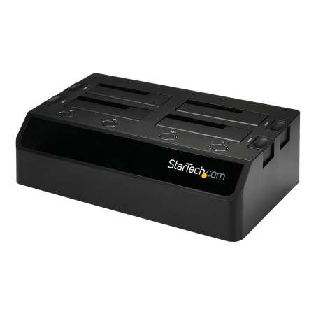 StarTech.com 4-Bay USB 3.0 to SATA Hard Drive Docking Station, USB Har