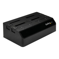 StarTech.com 4-Bay USB 3.0 to SATA Hard Drive Docking Station, USB Har