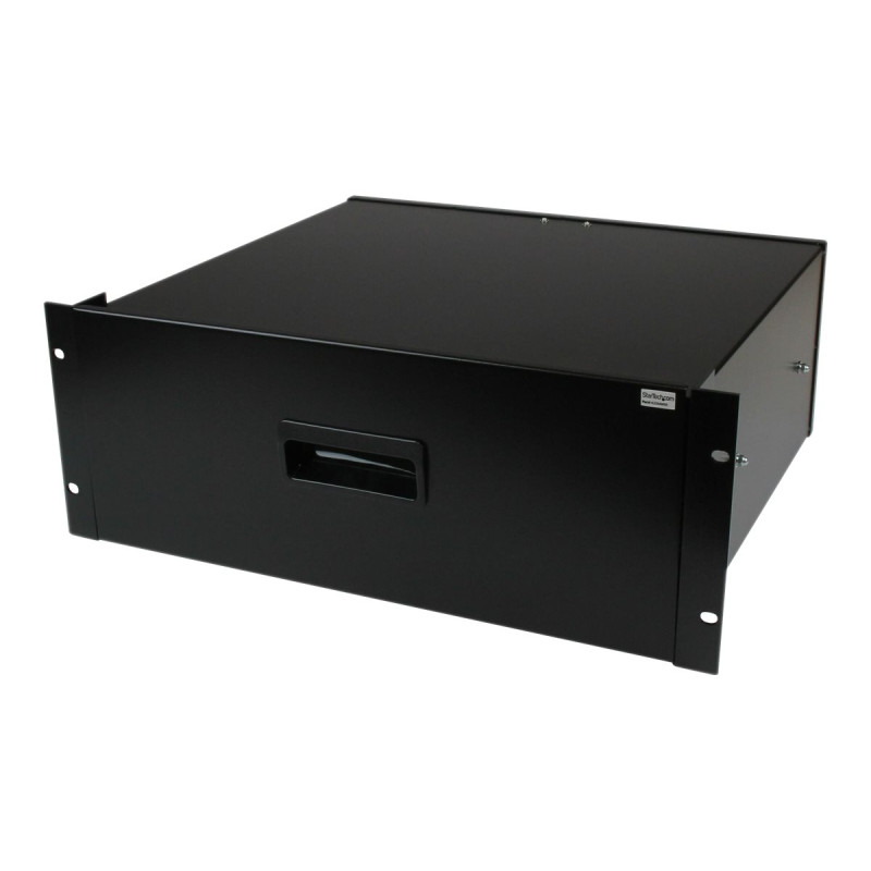 StarTech.com Cajon Metálico Acero Negro 4U 19in Pulgadas para montar e