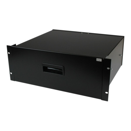 StarTech.com Cajon Metálico Acero Negro 4U 19in Pulgadas para montar e