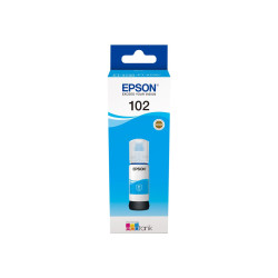 Epson 102 - 70 ml - cián - original - depósito de tinta - para EcoTank
