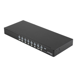 StarTech.com Conmutador Switch KVM 1U OSD y Cables 16 puertos USB A Ví