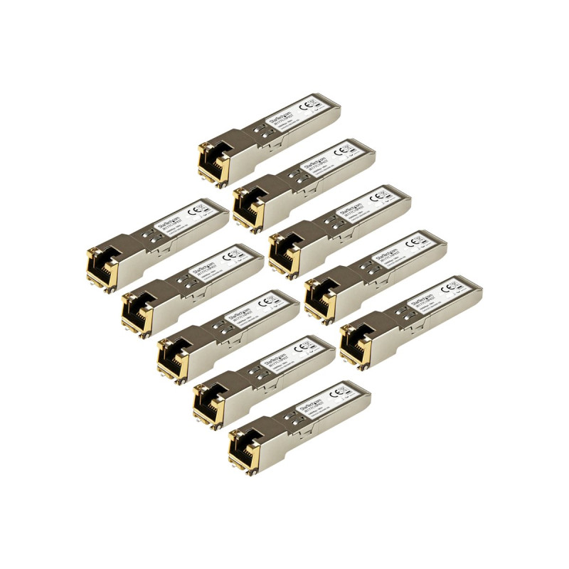 Startech Módulo Transceptor SFP Compatible con HP J8177C - 1000BASE-T