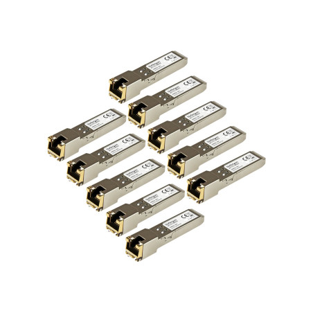 Startech Módulo Transceptor SFP Compatible con HP J8177C - 1000BASE-T