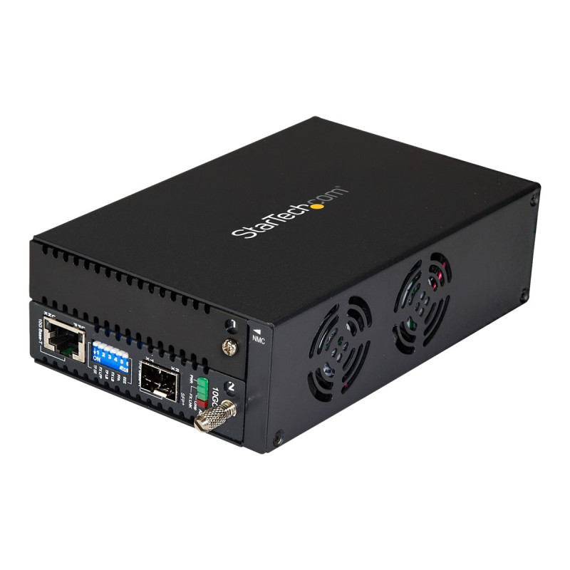 Startech Conversor de Medios Ethernet de Cobre a Fibra de 10 Gigabits