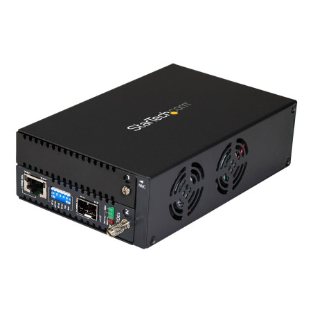 Startech Conversor de Medios Ethernet de Cobre a Fibra de 10 Gigabits