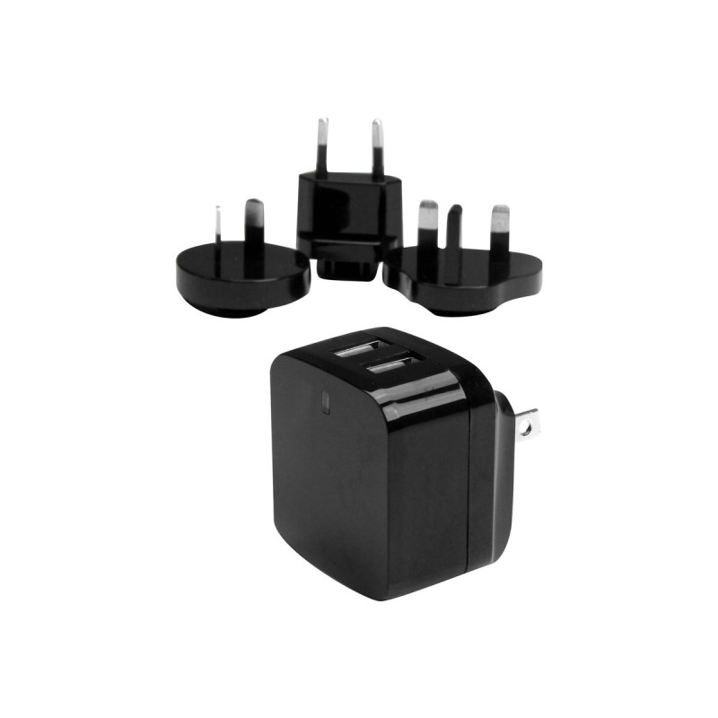 StarTech.com Cargador de Pared USB de 2 Puertos para Tablets Smartphon