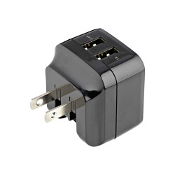 StarTech.com Cargador de Pared USB de 2 Puertos para Tablets Smartphon